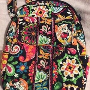 Vera Bradley Midnight with Mickey Backpack